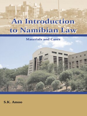 cover image of An Introduction to Namibian Law